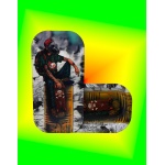 Tray 4x8 (Small - Printed two sides) + 3D Cover  (RTLL-3D3)"