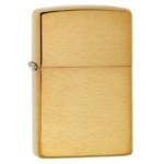 Zippo Lighter (ZIP-204B) Brushed Brass