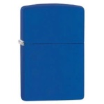 Zippo Lighter (ZIP-229) Royal Matte Blue