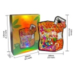 Sac sans odeurs de 3,5g. et boîte cadeau (10x) / 3.5g. Smell Proof Bag and Gift Box (10x)  (MB500-16)