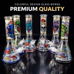 Bong 10" Serie Têtes de morts / Dead skulls  (GB10-004)